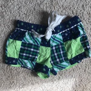 Flannel Sleep Shorts